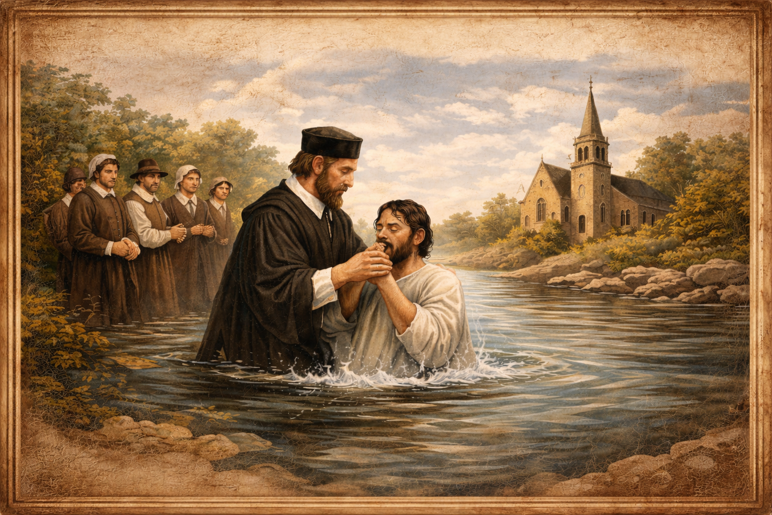 As origens dos Batistas e a Restauração do Batismo de Crentes por Imersão - Pr. Antônio Marcos - Opera Biblica